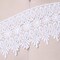 1 Yard Ivory 4 Inch Lisetta Elegant Floral Organza Lace Trim for Wedding Dress Costume